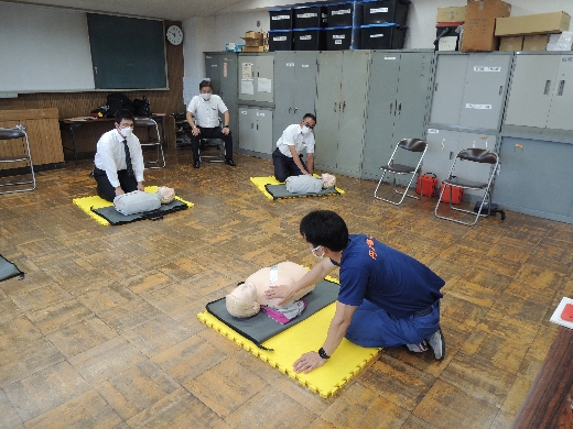 救急救命の講習